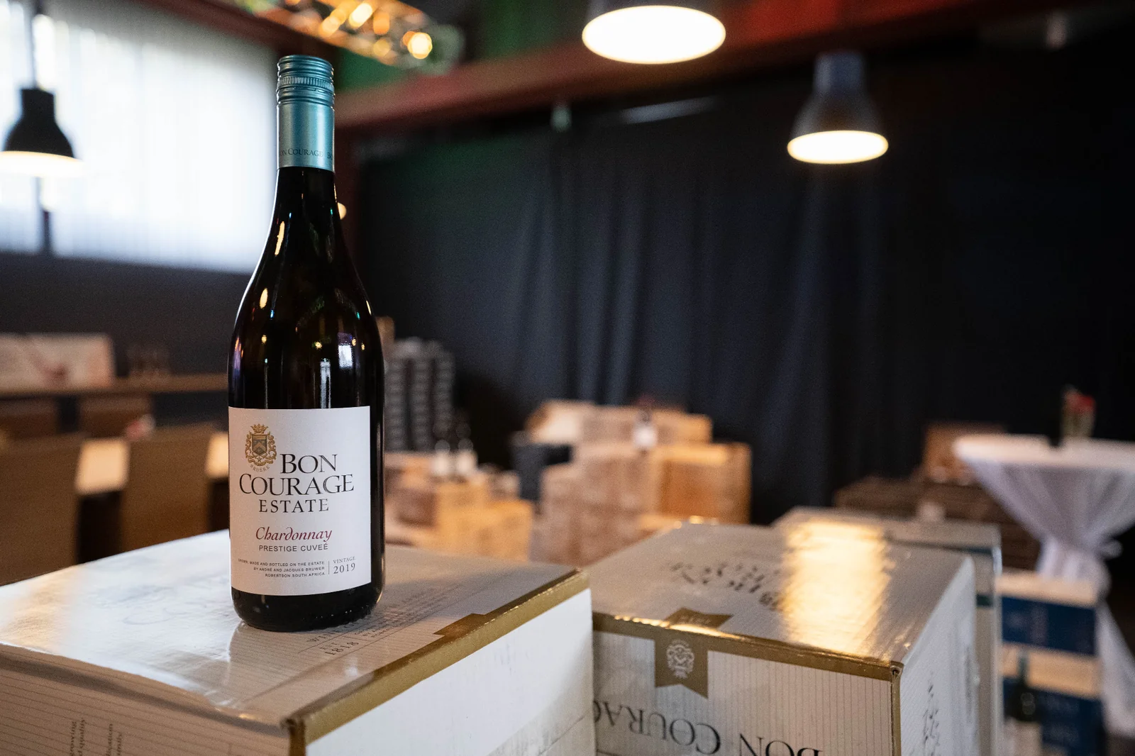 Südafrikanischer Wein in der ISANGA Lounge