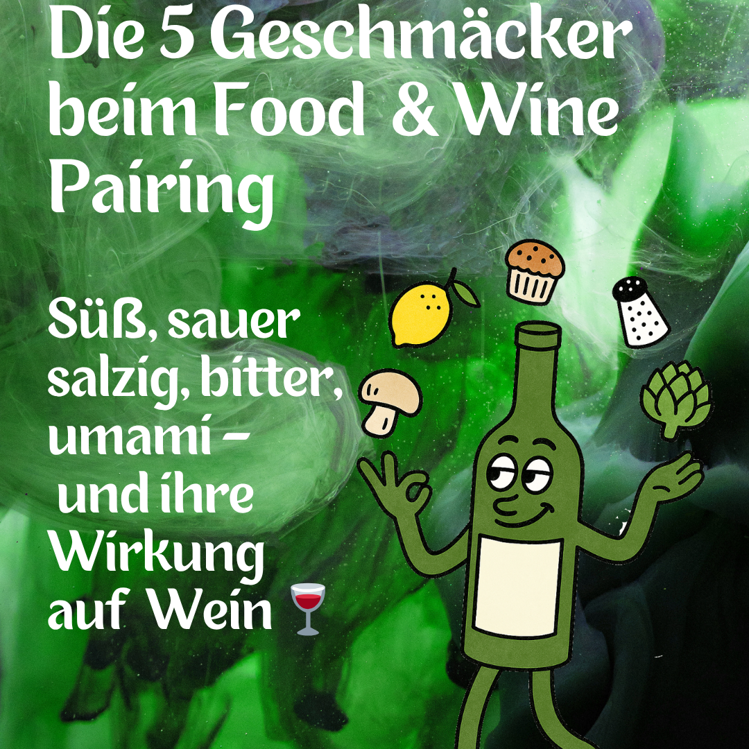 Blog Food and Wine: Die Fünf Geschmäcker