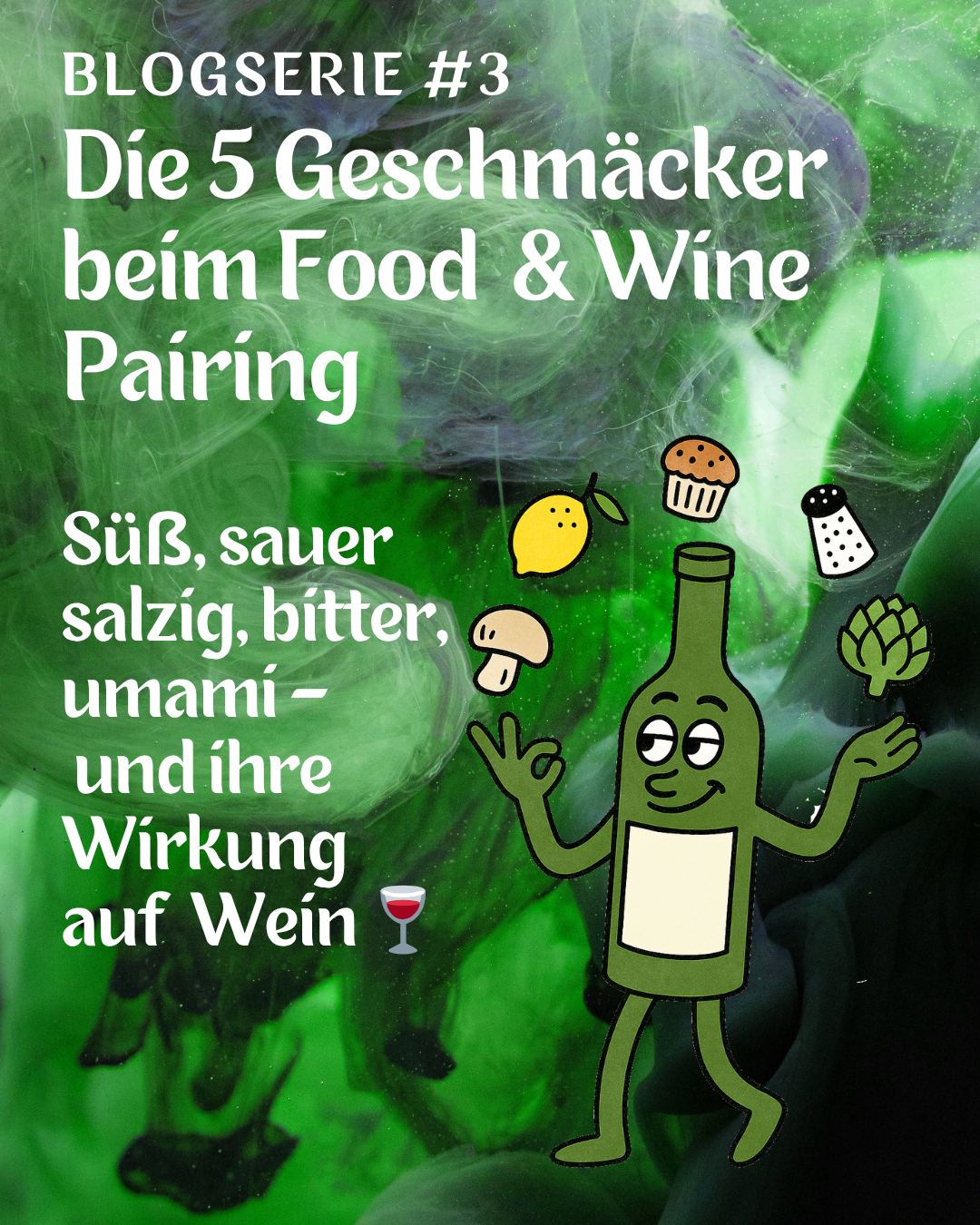 Blog Food and Wine: Die Fünf Geschmäcker